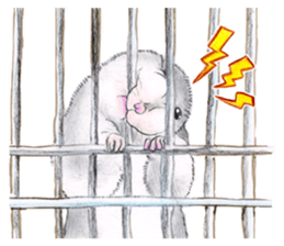 Fancy Hamster sticker #4265729