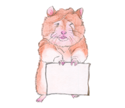 Fancy Hamster sticker #4265734