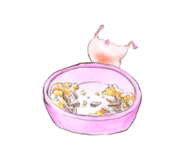 Fancy Hamster sticker #4265750