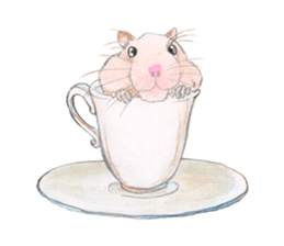 Fancy Hamster sticker #4265756