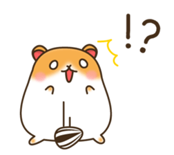 Sticker of a hamster sticker #4265937