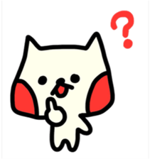 Hoppe-chan of cat sticker #4266018