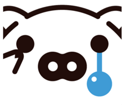 Pig of egg [Chunk Boo] sticker #4266044