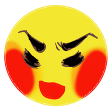 Play of moon sticker #4266091