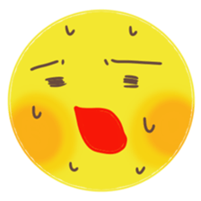 Play of moon sticker #4266093