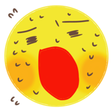 Play of moon sticker #4266095