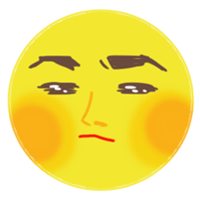 Play of moon sticker #4266100