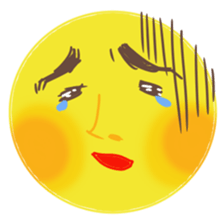 Play of moon sticker #4266102