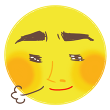 Play of moon sticker #4266103