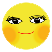 Play of moon sticker #4266107