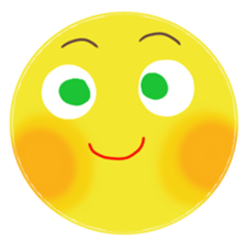 Play of moon sticker #4266110