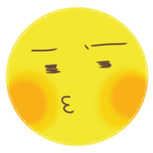 Play of moon sticker #4266117