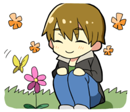 Fight! The Unlucky Modest Boy sticker #4267025