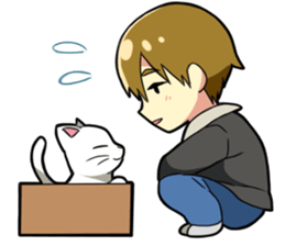 Fight! The Unlucky Modest Boy sticker #4267031