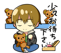 Fight! The Unlucky Modest Boy sticker #4267035