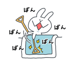 Wild rabbit sticker #4267340