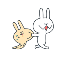 Wild rabbit sticker #4267341