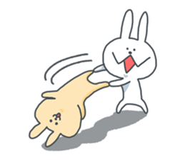 Wild rabbit sticker #4267342