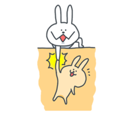 Wild rabbit sticker #4267344