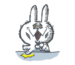 Wild rabbit sticker #4267347