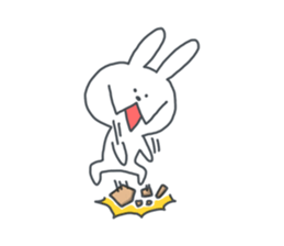 Wild rabbit sticker #4267350