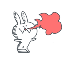 Wild rabbit sticker #4267354