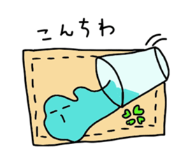 It is a stain. It is simple. sticker #4267681