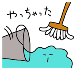 It is a stain. It is simple. sticker #4267695