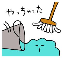 It is a stain. It is simple. sticker #4267695