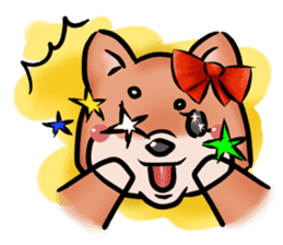 Cute Chubby Shiba Inu sticker #4267767