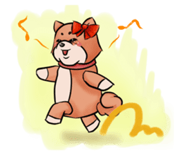 Cute Chubby Shiba Inu sticker #4267769