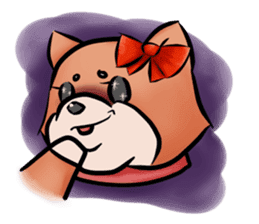 Cute Chubby Shiba Inu sticker #4267770