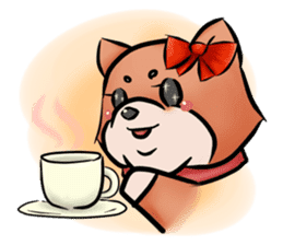 Cute Chubby Shiba Inu sticker #4267782