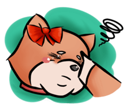 Cute Chubby Shiba Inu sticker #4267788