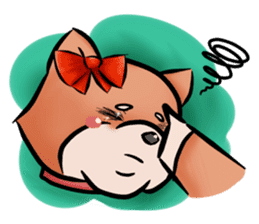Cute Chubby Shiba Inu sticker #4267788