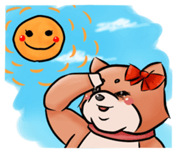 Cute Chubby Shiba Inu sticker #4267793