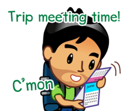 Traveler, Tourist, Backpacker (Int'l) sticker #4268760