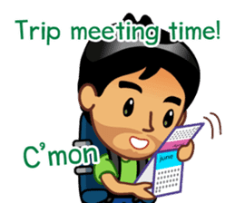 Traveler, Tourist, Backpacker (Int'l) sticker #4268760