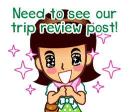 Traveler, Tourist, Backpacker (Int'l) sticker #4268791