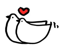 BIRD-YURUYURU sticker #4269222