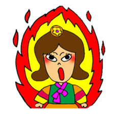 Hanako's Korean stamp sticker #4269385