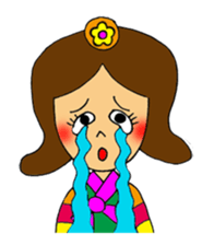 Hanako's Korean stamp sticker #4269392