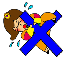 Hanako's Korean stamp sticker #4269398