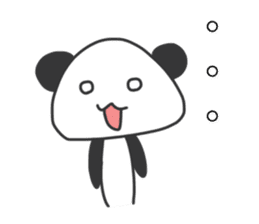 Annoying giant panda sticker #4269584