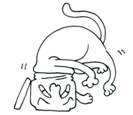 Cat to weakness sticker #4270277