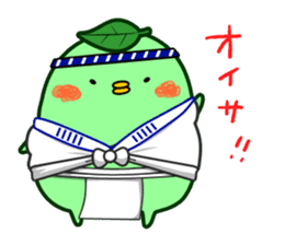Green tea fairy "Ochappoi"2 -HAKATA.ver- sticker #4270560