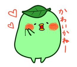 Green tea fairy "Ochappoi"2 -HAKATA.ver- sticker #4270578
