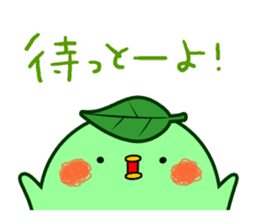 Green tea fairy "Ochappoi"2 -HAKATA.ver- sticker #4270588
