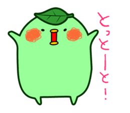 Green tea fairy "Ochappoi"2 -HAKATA.ver- sticker #4270593