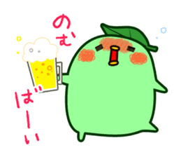 Green tea fairy "Ochappoi"2 -HAKATA.ver- sticker #4270598